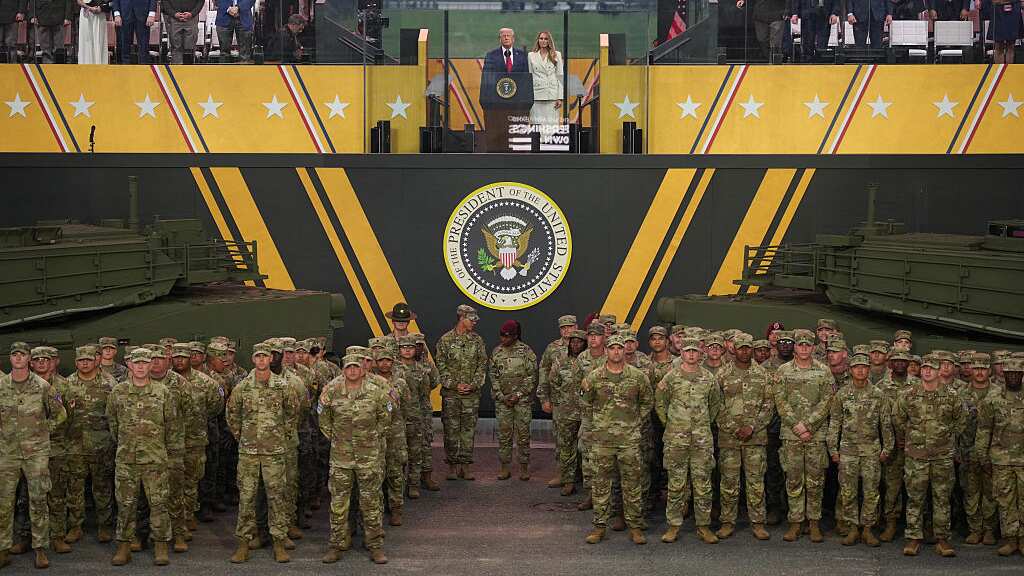 Desfile militar Trump