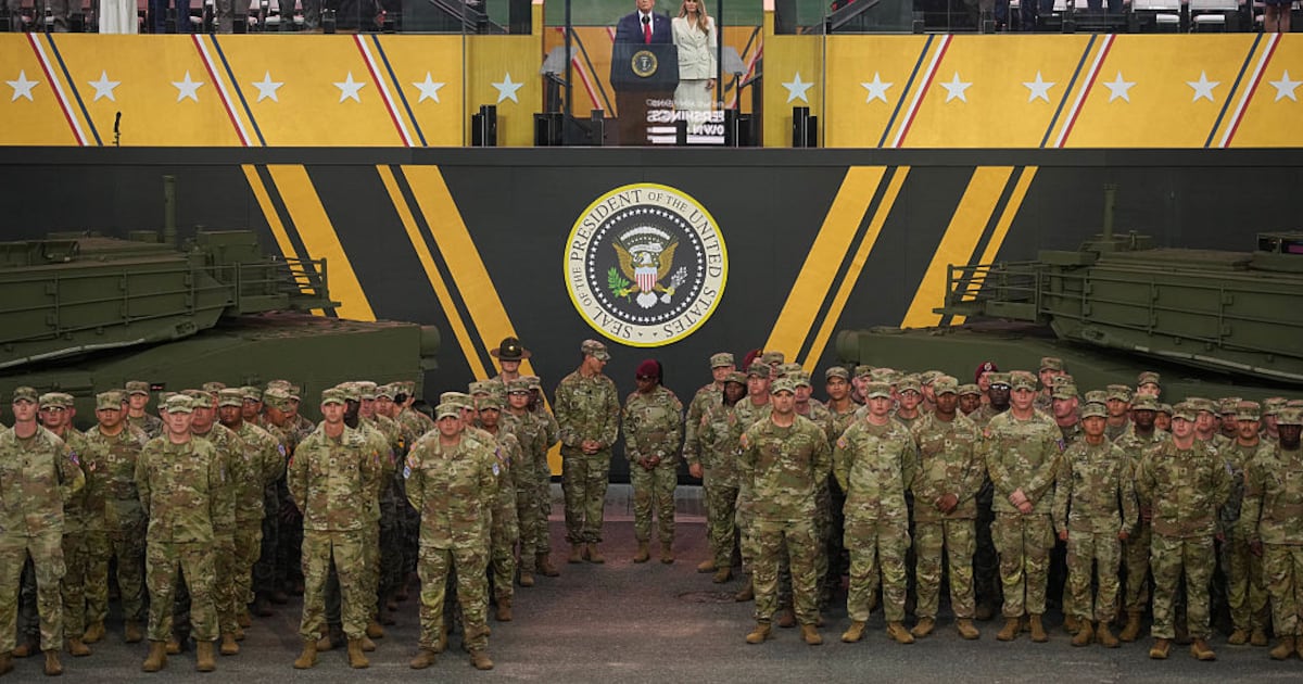 The United States spent $45 million on the military parade for Trump’s birthday and the Army’s anniversary