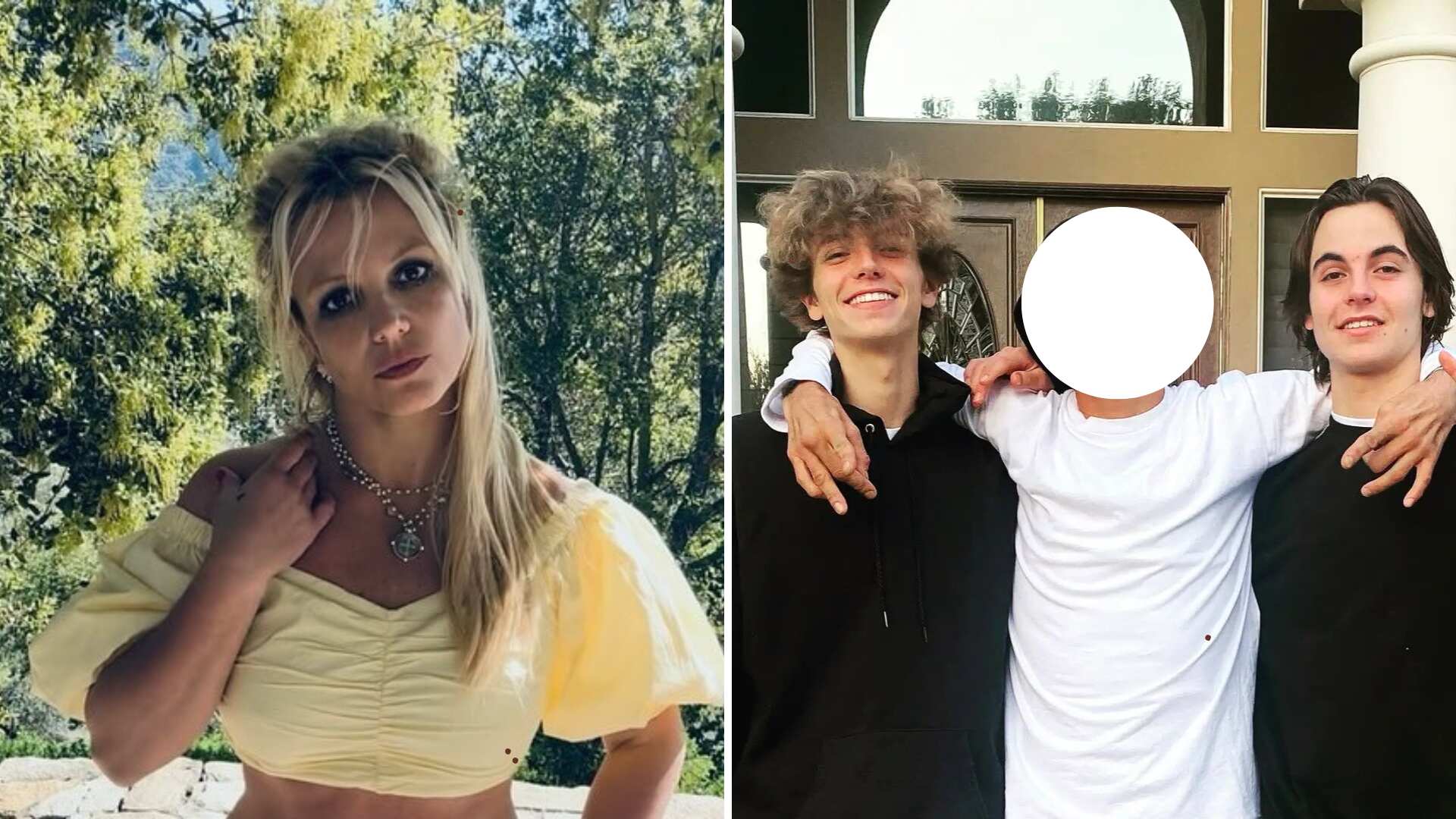 Sean Preston y Jayden se reconciliaron con su madre, Britney Spears, quien los ha visitado en su casa en Hawai.