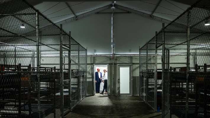 Alligator Alcatraz, en Florida.