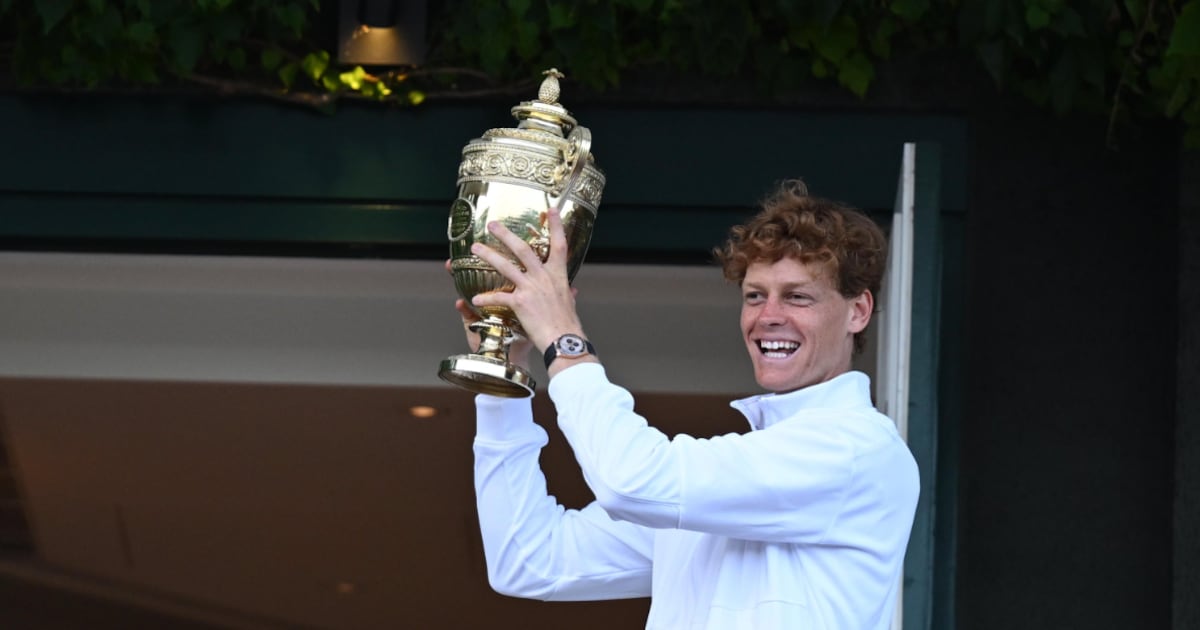 Sinner solidifies his leadership in the ATP ranking after winning Wimbledon