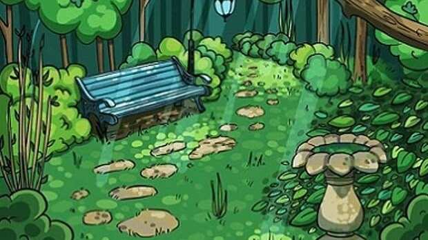 Encuentra la iguana oculta.