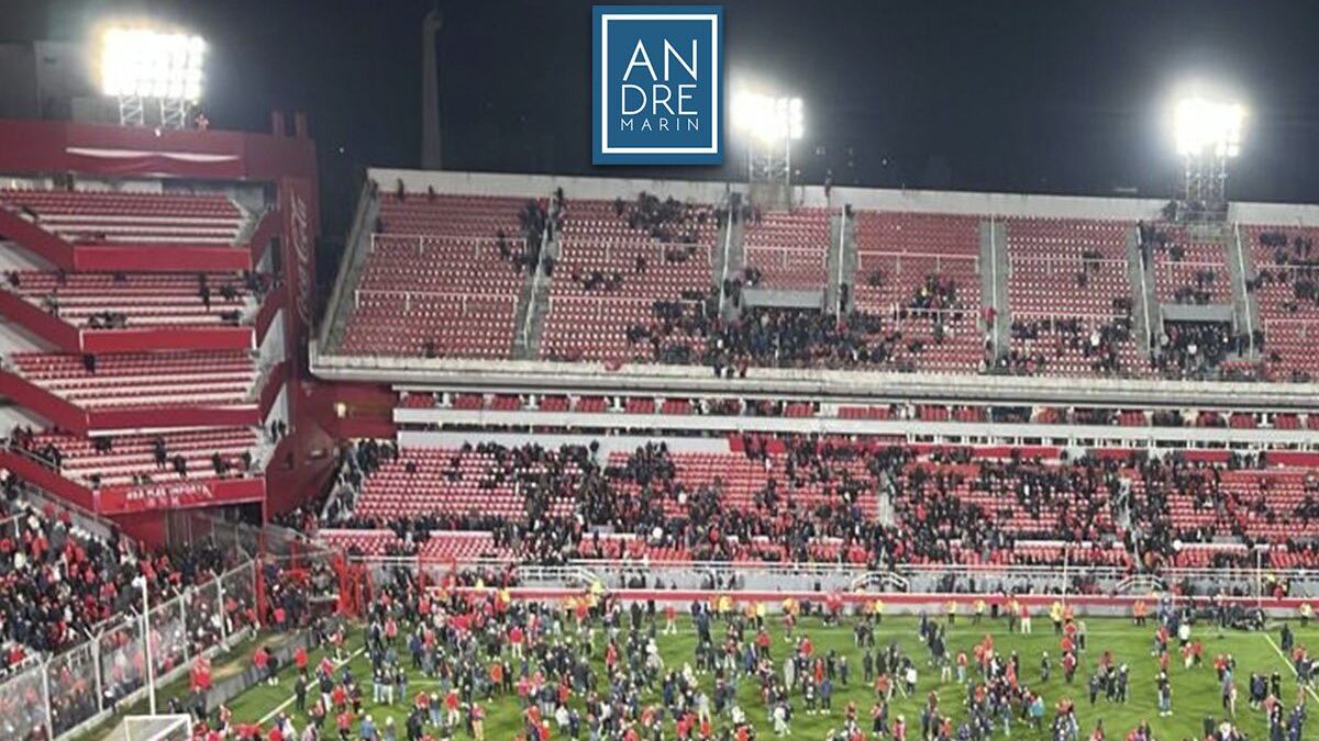 Un encuentro deportivo se convirtió en una batalla campal