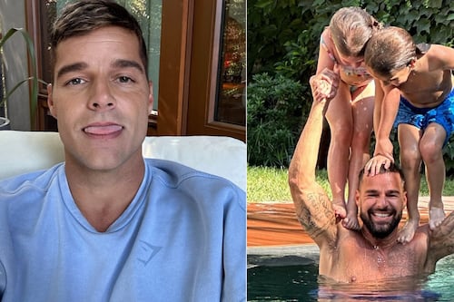 Ricky Martin’s minor children reappear and claim, “they are identical to the singer.”