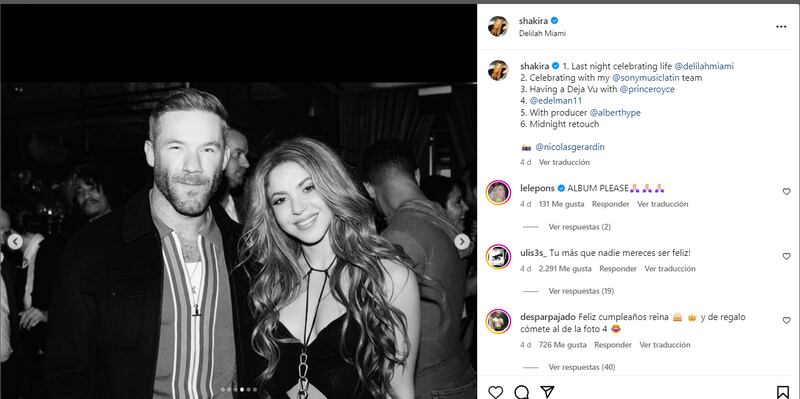 Shakira / Julian Edelman