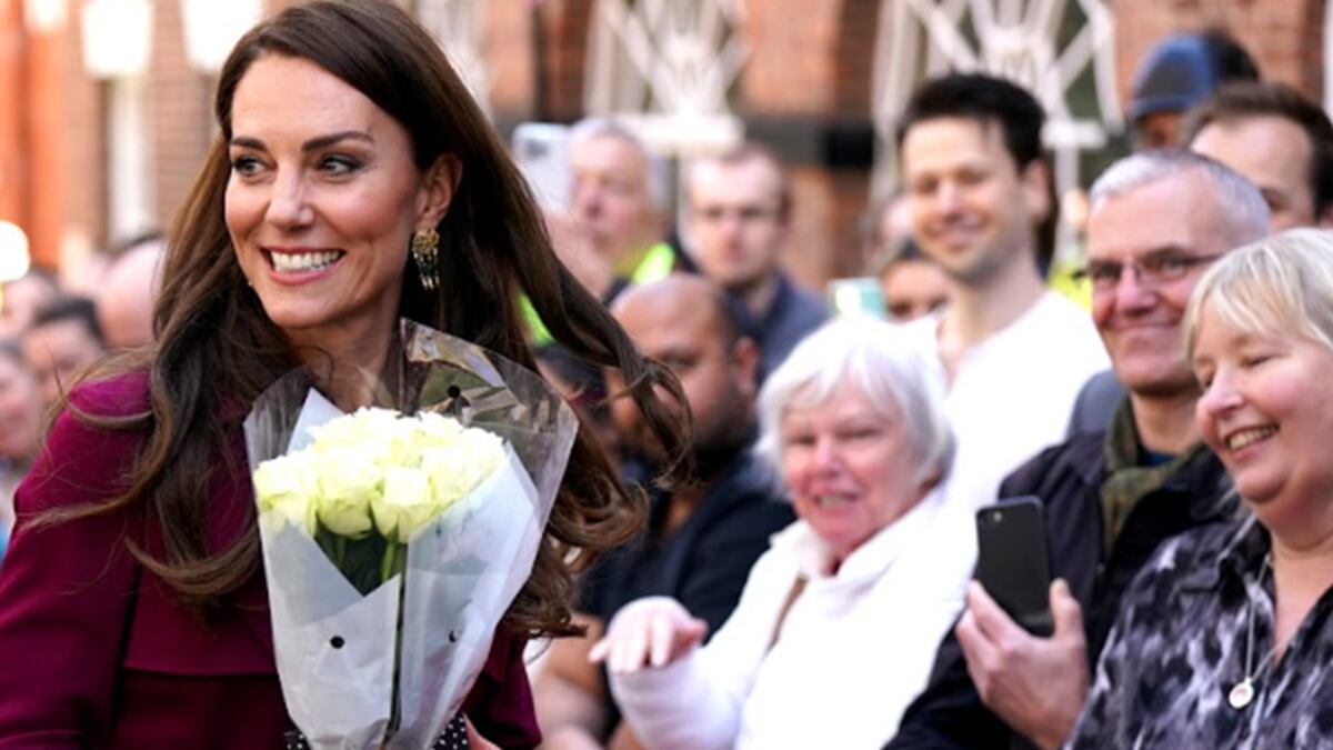 Kate Middleton reapareció