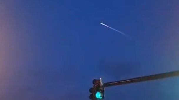 Muchos usuarios grabaron cómo sonó el meteorito