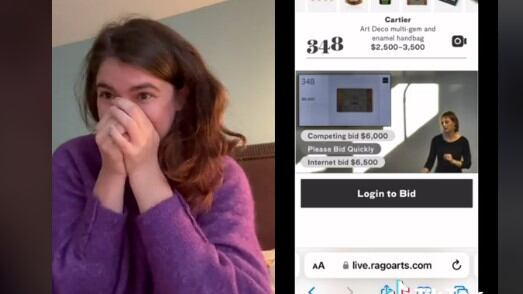 Quedó asombrada por el monto con el que logró vender su bolso antiguo