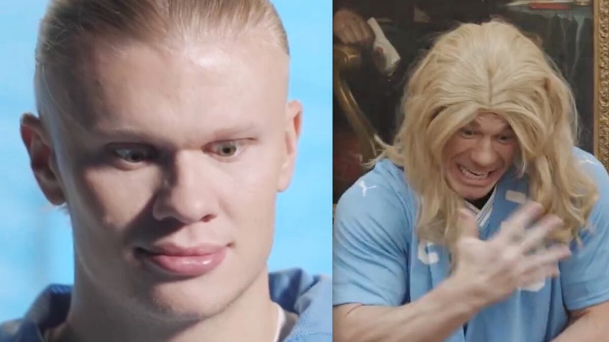 Erling Haaland-John Cena