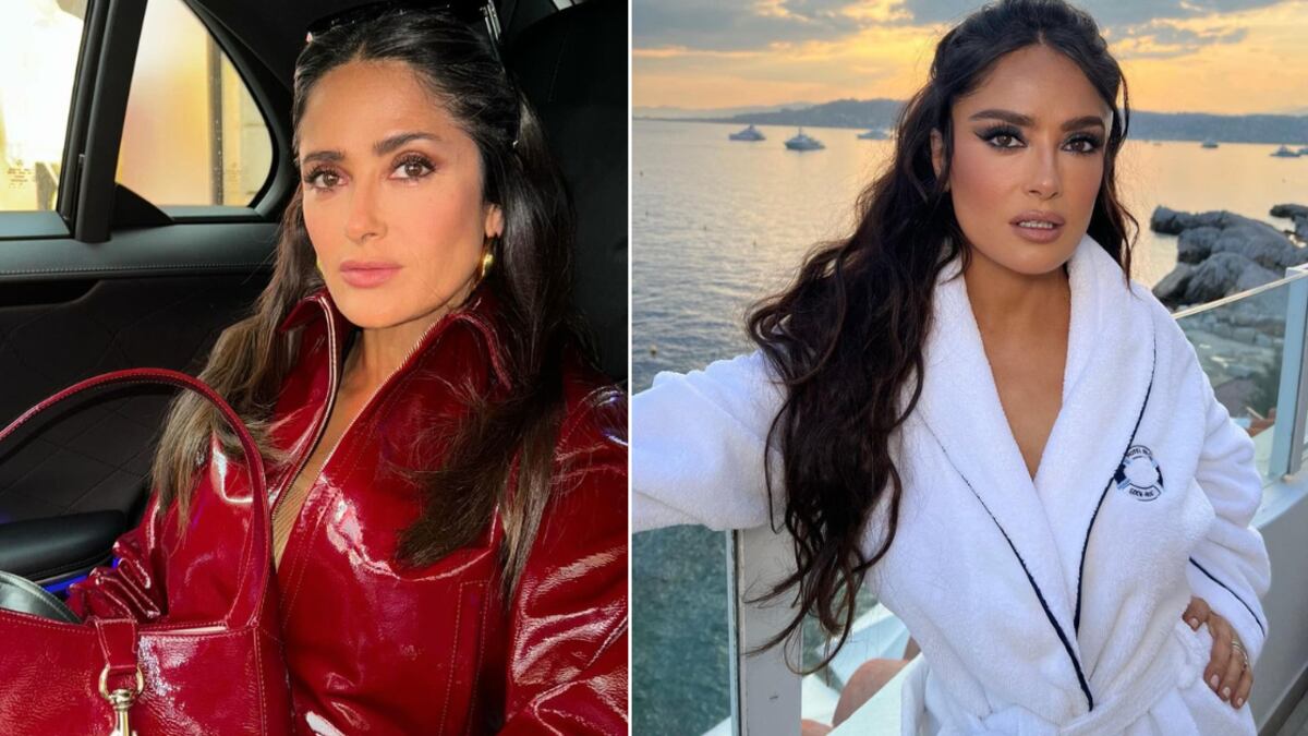 Salma Hayek impactó con el par de zapatos que serán tendencia esta temporada, así los combinó.