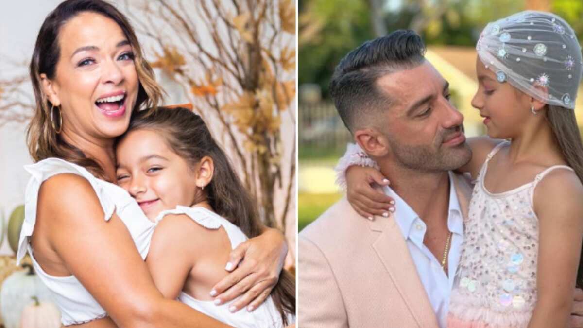 Toni Costa y Adamari López se unieron para celebrar el cumpleaños número 8 de su hija Alaïa