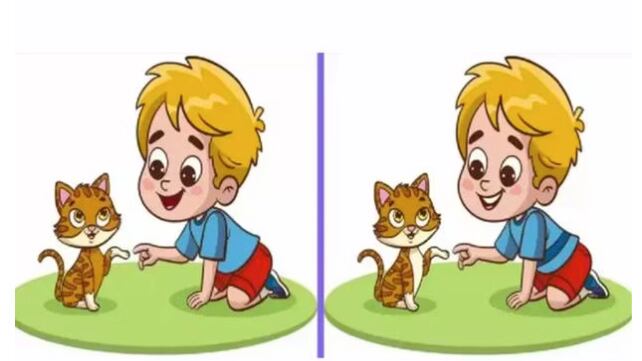 Encuentra las diferencias.