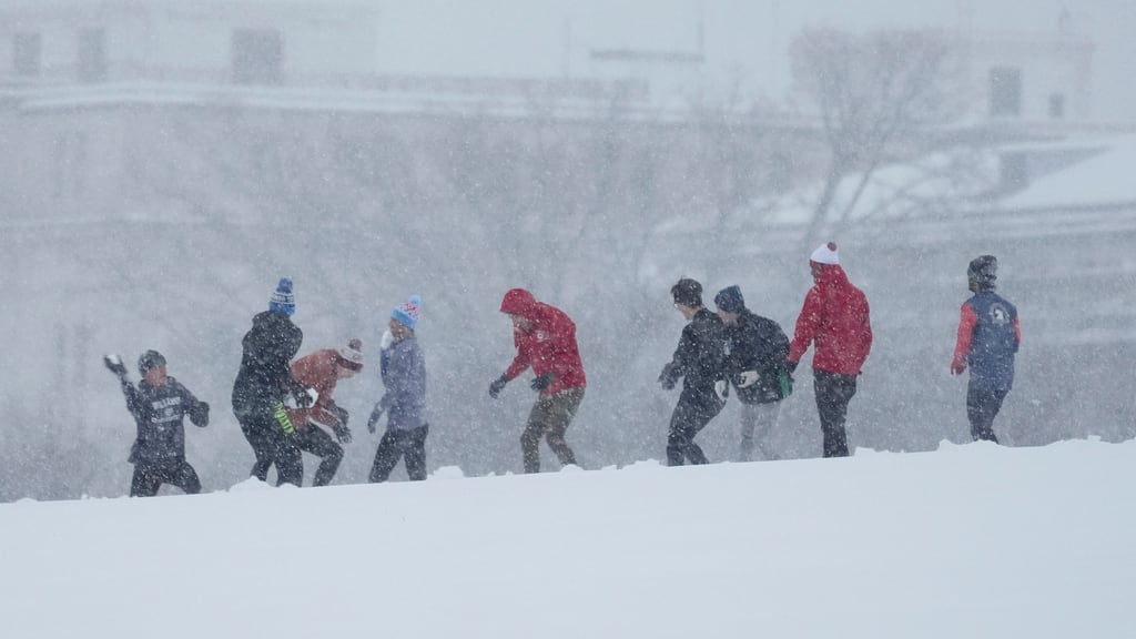 Tormenta de nieve en Estados Unidos