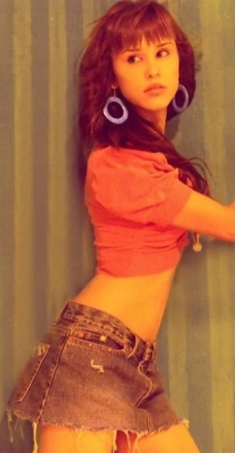Yanet siempre lució sus atributos.