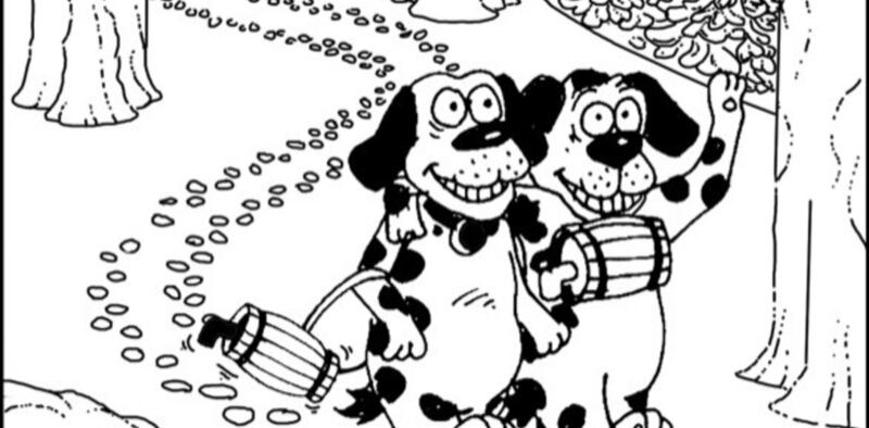 Aquí están los errores señalados de negro.