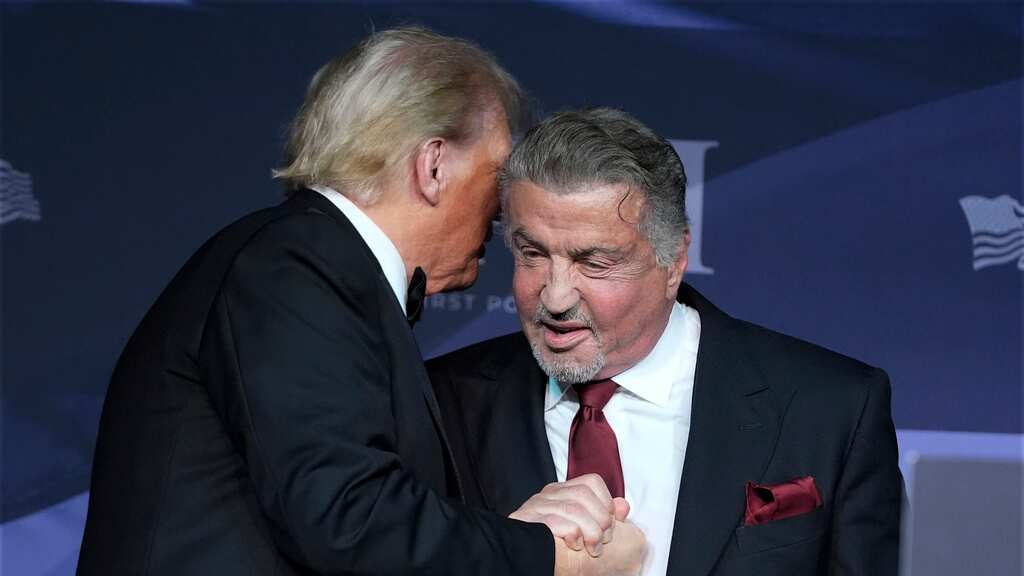 Donald Trump Sylvester Stallone