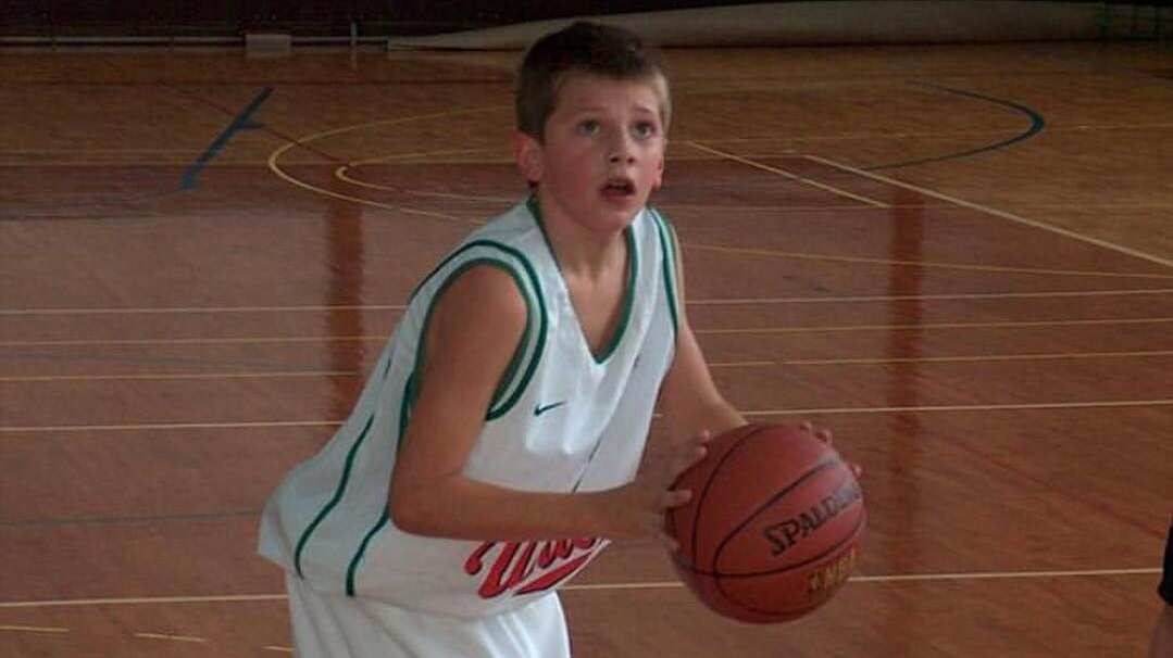 Luka Doncic antes de alcanzar la fama.