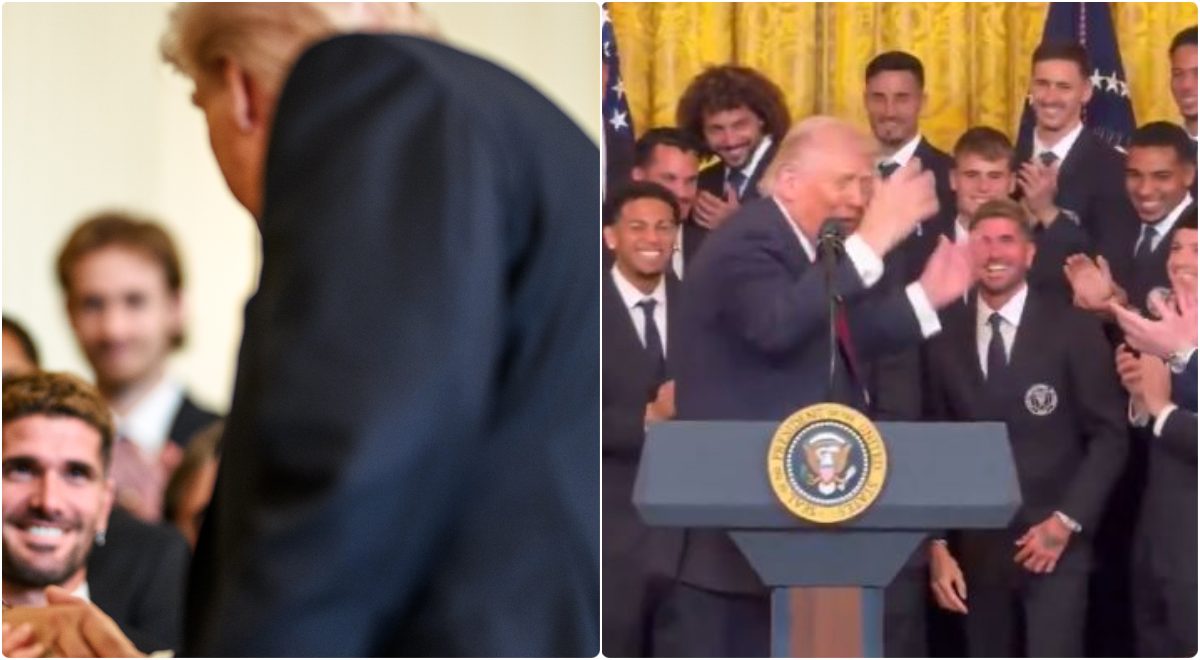 “Ningún feo”, Trump hizo sonrojar a De Paul por el piropo que le echó