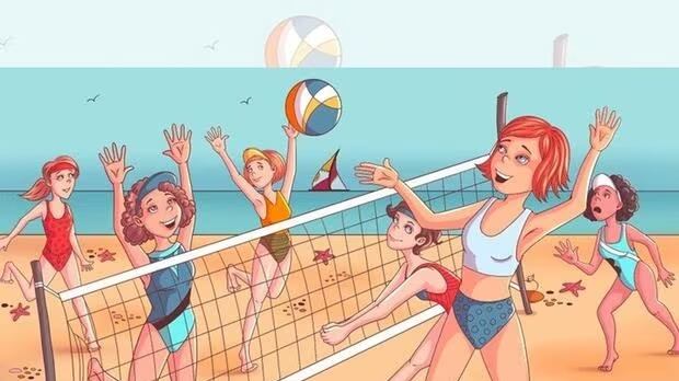 Encuentra la manzana oculta.