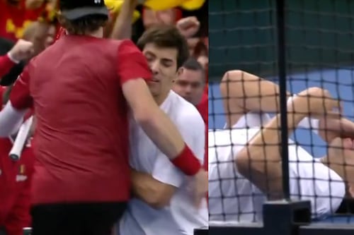 Escándalo en la Copa Davis: tenista belga golpeó a un chileno y no fue sancionado