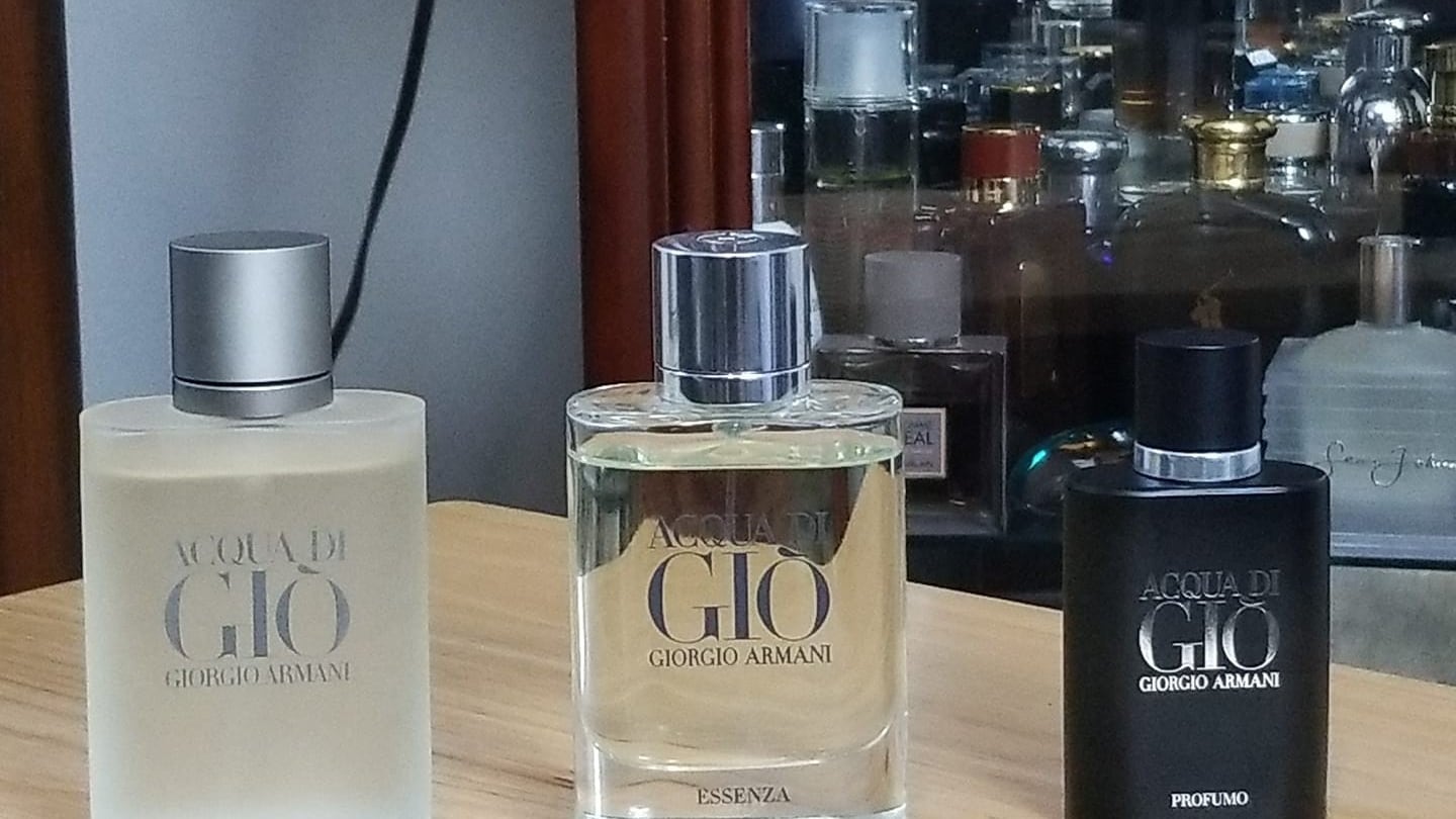 Acqua di Gio (Pour Homme, Essenza y Profumo)