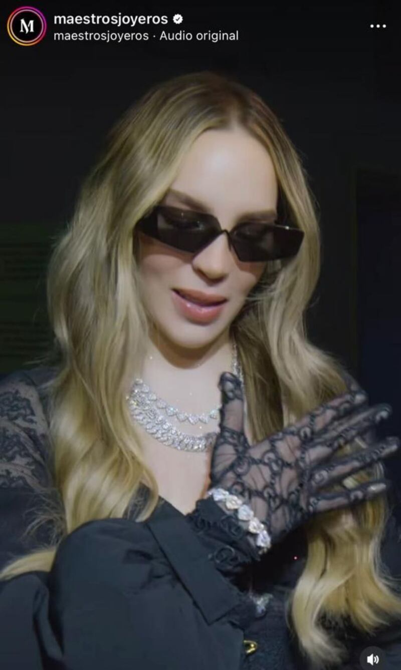 Esta es la pulsera de Belinda.