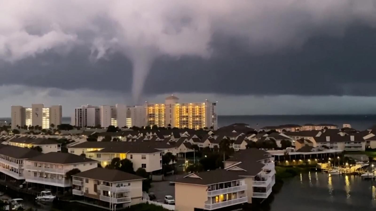 Este momento atemorizó a los vecinos