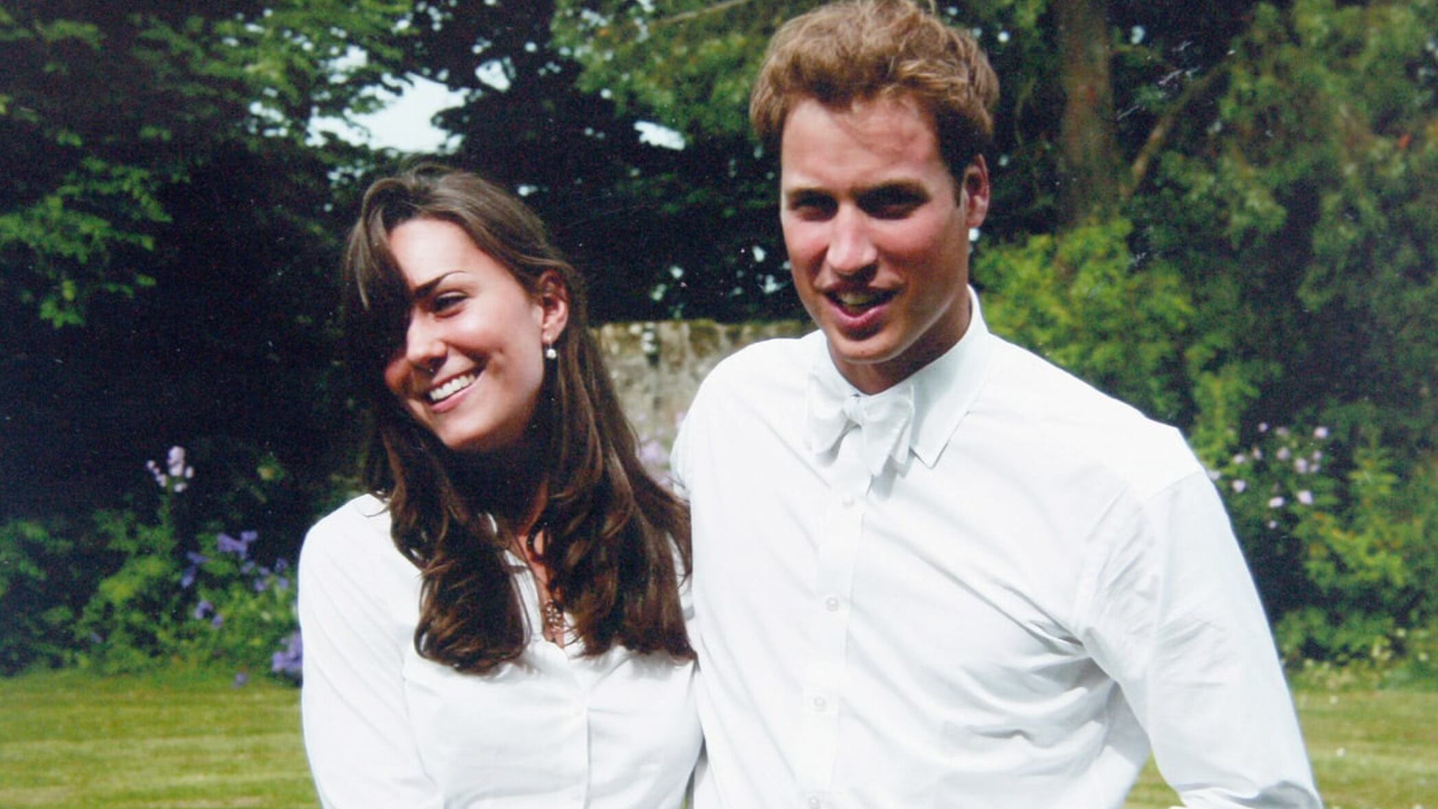 Kate Middleton y el Príncipe William se conocieron jóvenes.