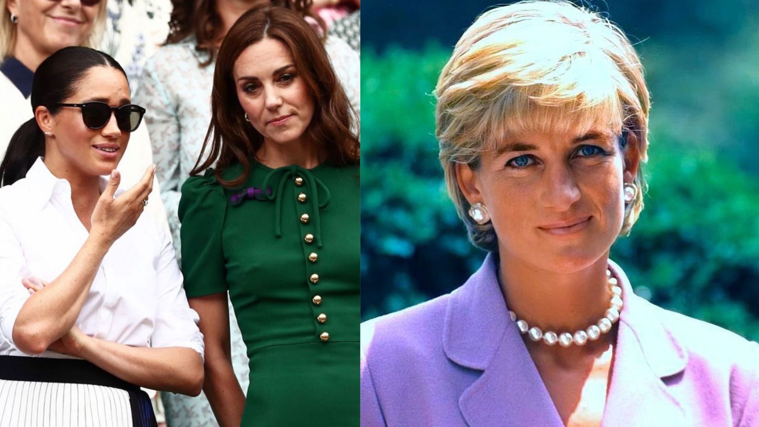 Los looks con los que Meghan Markle y Kate Middleton han homenajeado a Diana de Gales