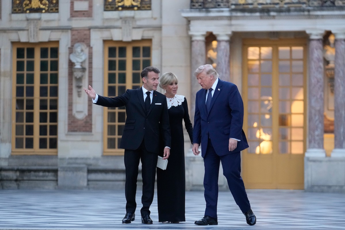 ¿Qué cenó Trump en Versalles? El lujoso menú francés con el que Macron lo recibió tras el G7