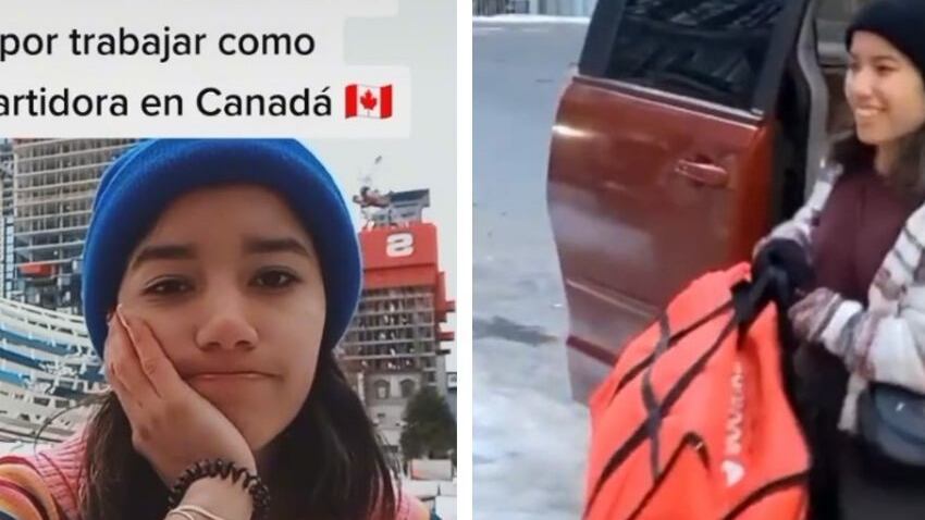 Está contenta por tener experiencia en el extranjero y conocer otra cultura