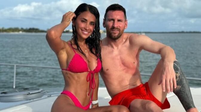 Lionel Messi y su esposa Antonela Roccuzzo