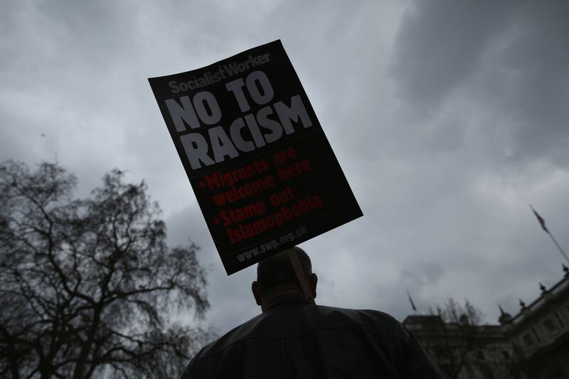 racista marcha
