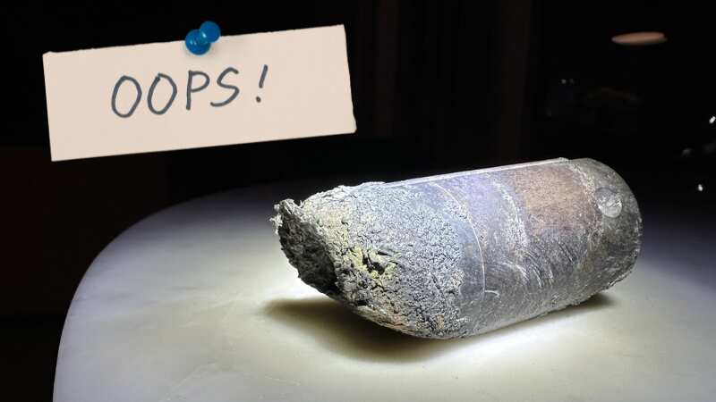 Basura espacial que cayó de la ISS | @Alejandro0tero + Composición