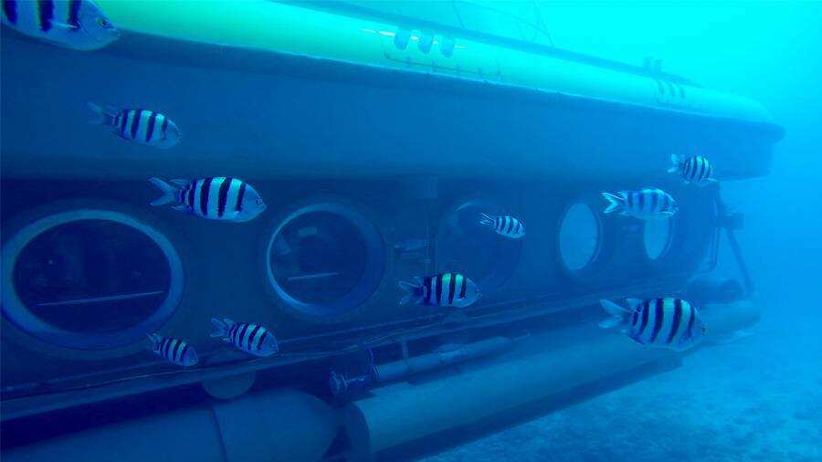 Se hunde un batiscafo de recreo con más de 40 turistas a bordo