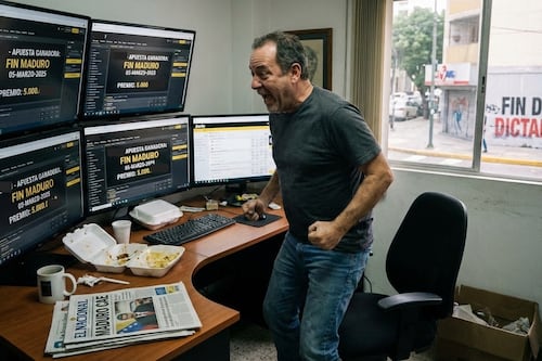 Apostador ganó 400 mil dólares con el derrocamiento de Nicolás Maduro