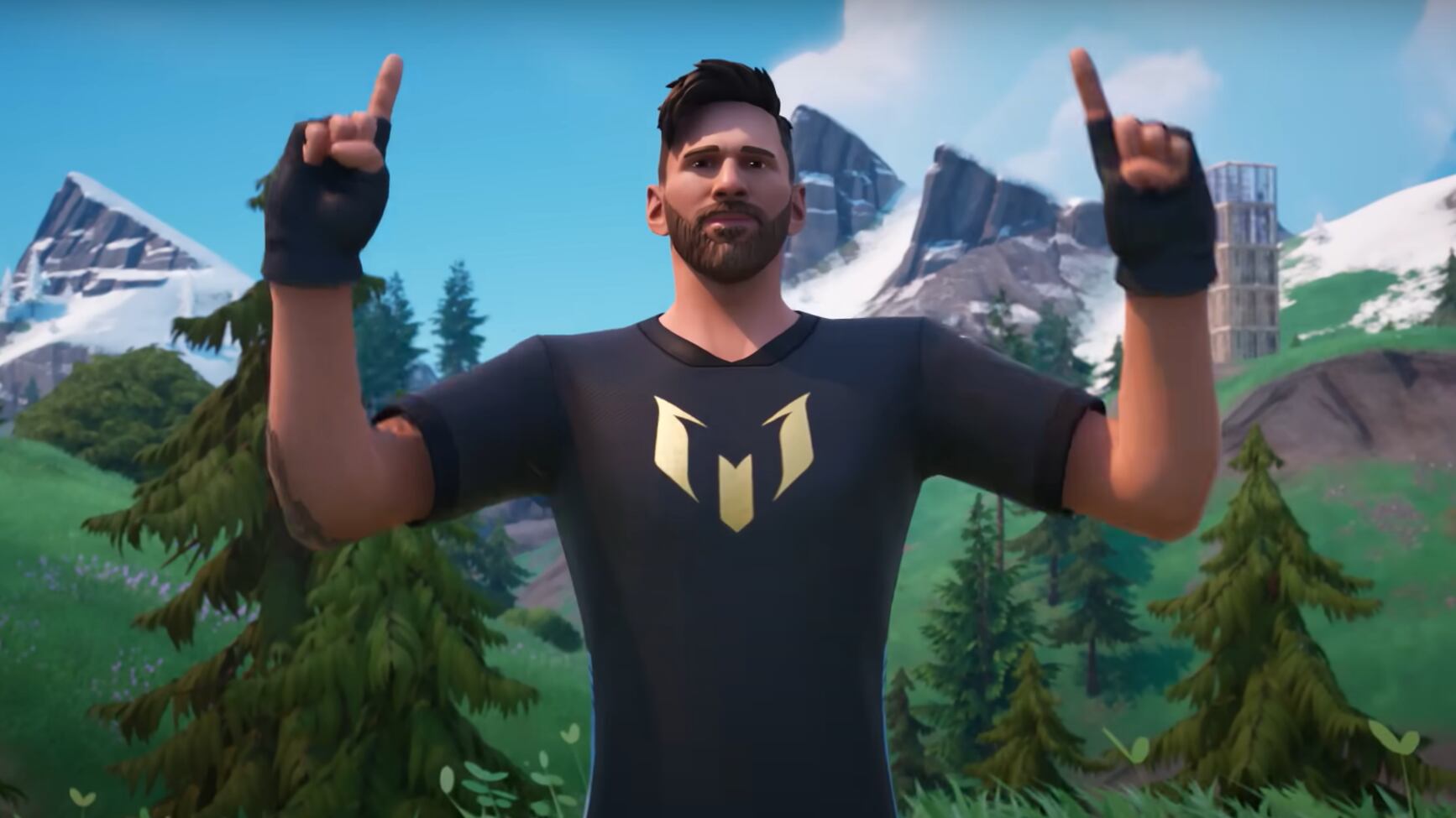 Messi en fortnite