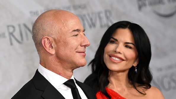 Jeff Bezos y Lauren Sánchez