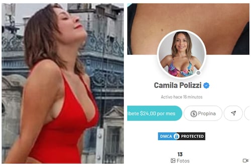 “Hasta en Arsmate sigue...”: viralizan las primeras fotografías que Camila Polizzi habría publicado en plataforma de contenido erótico