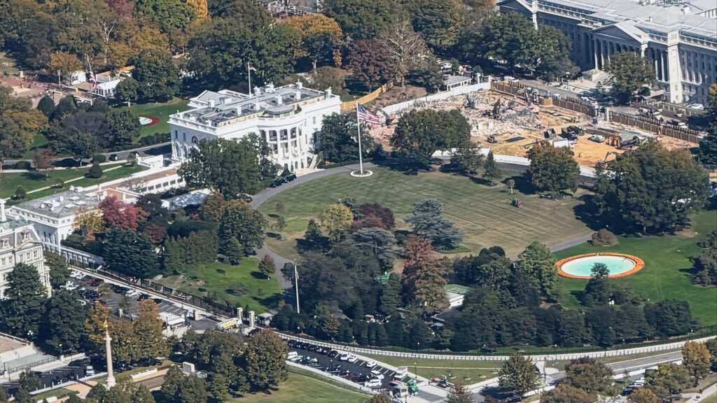Demolición Ala Este Casa Blanca