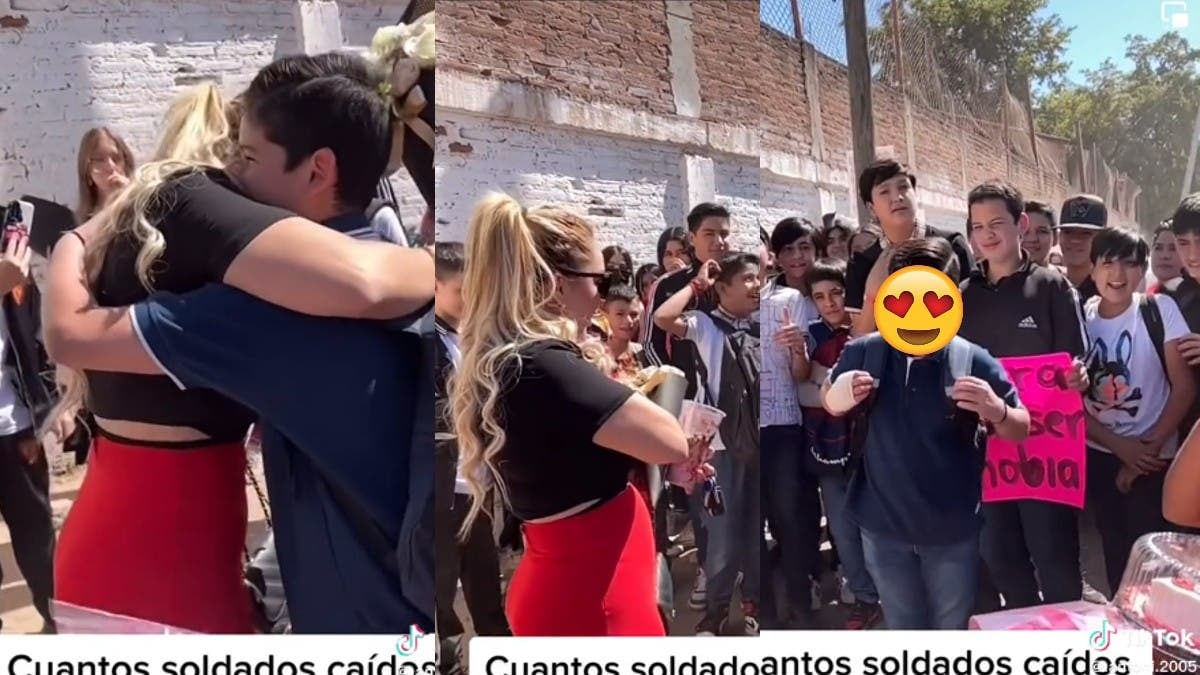 Un joven le declaró su amor a su maestra, pero el resultado no fue como él esperaba.