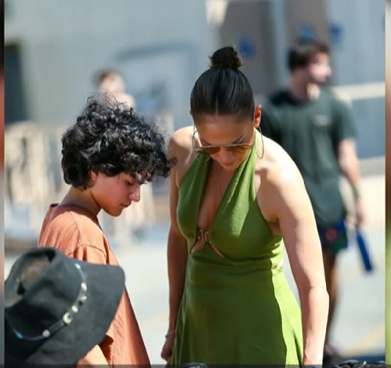 Jennifer Lopez y Emme.