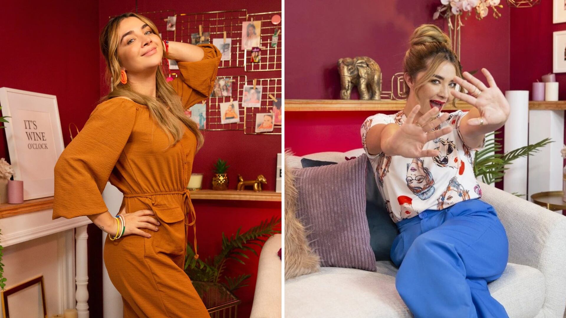 La actriz se burla de su peso