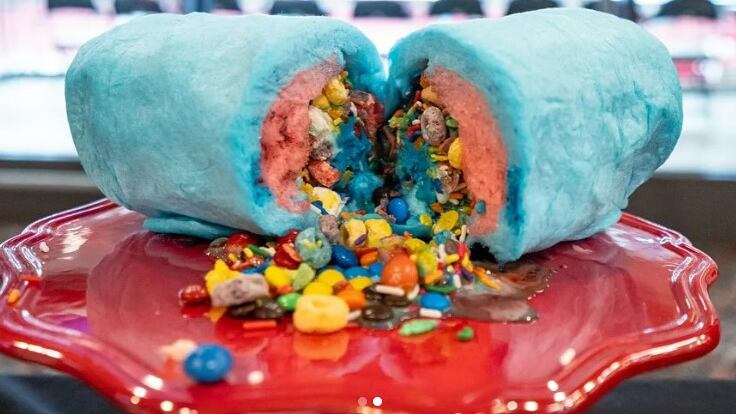 Burrito de golosinas