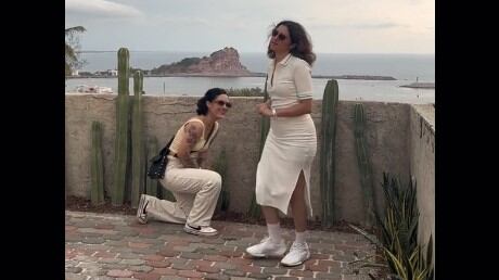 La propuesta de matrimonio se hizo viral