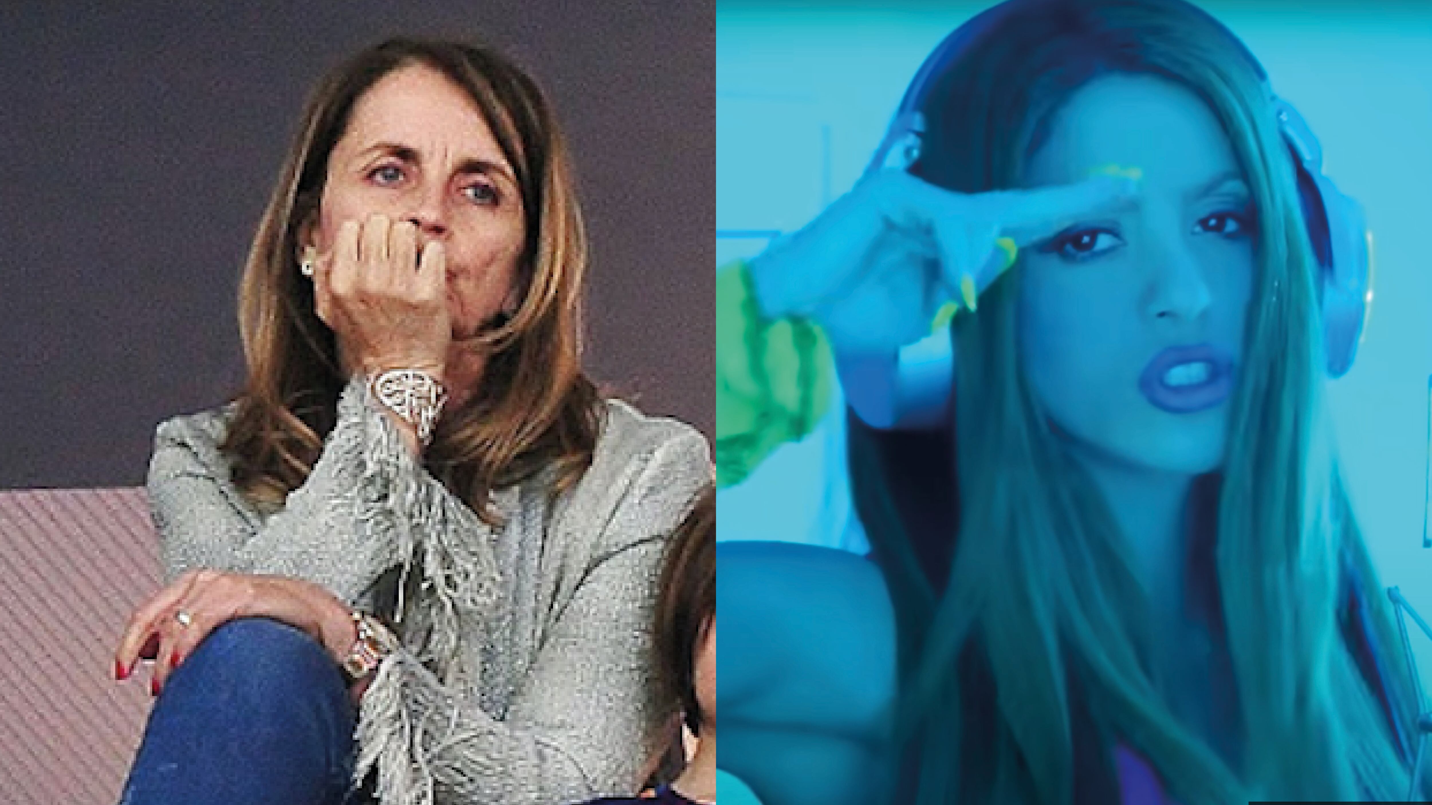 Madre de Piqué y Shakira