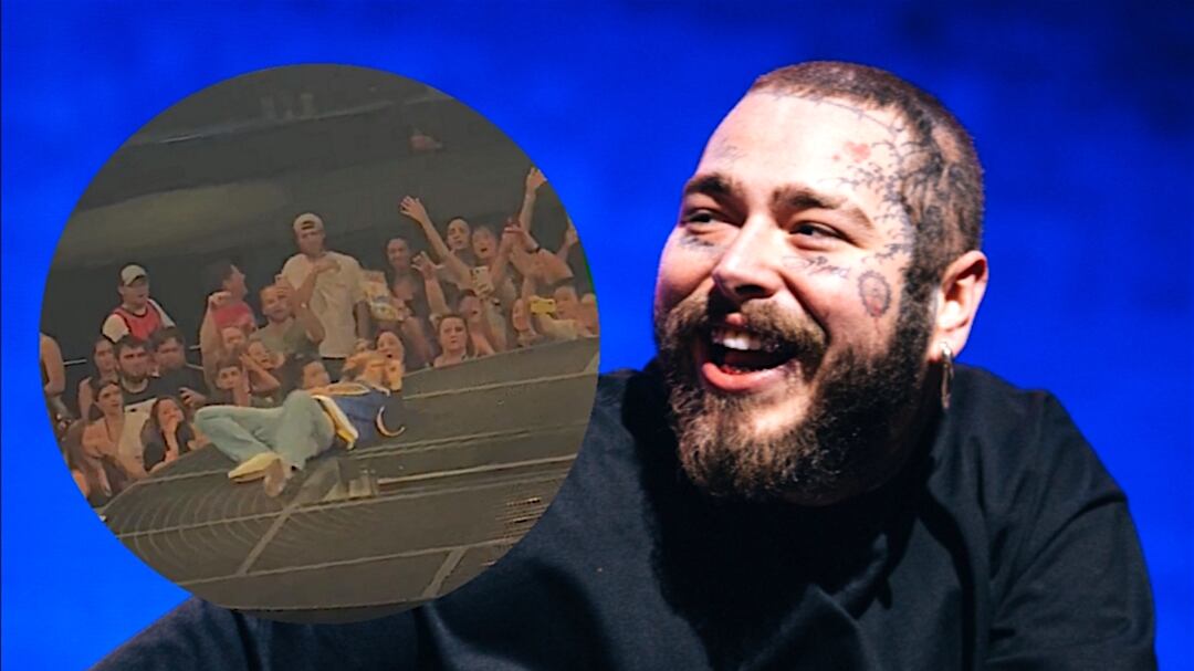 El rapero sufrió una grave caída que lo llevó al hospital.