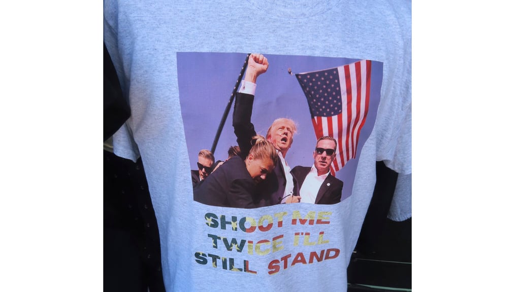 Atentado Trump camisetas