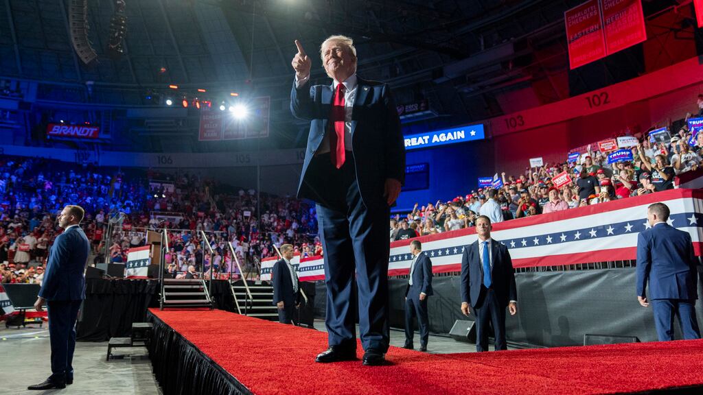 Donald Trump en Carolina del Norte