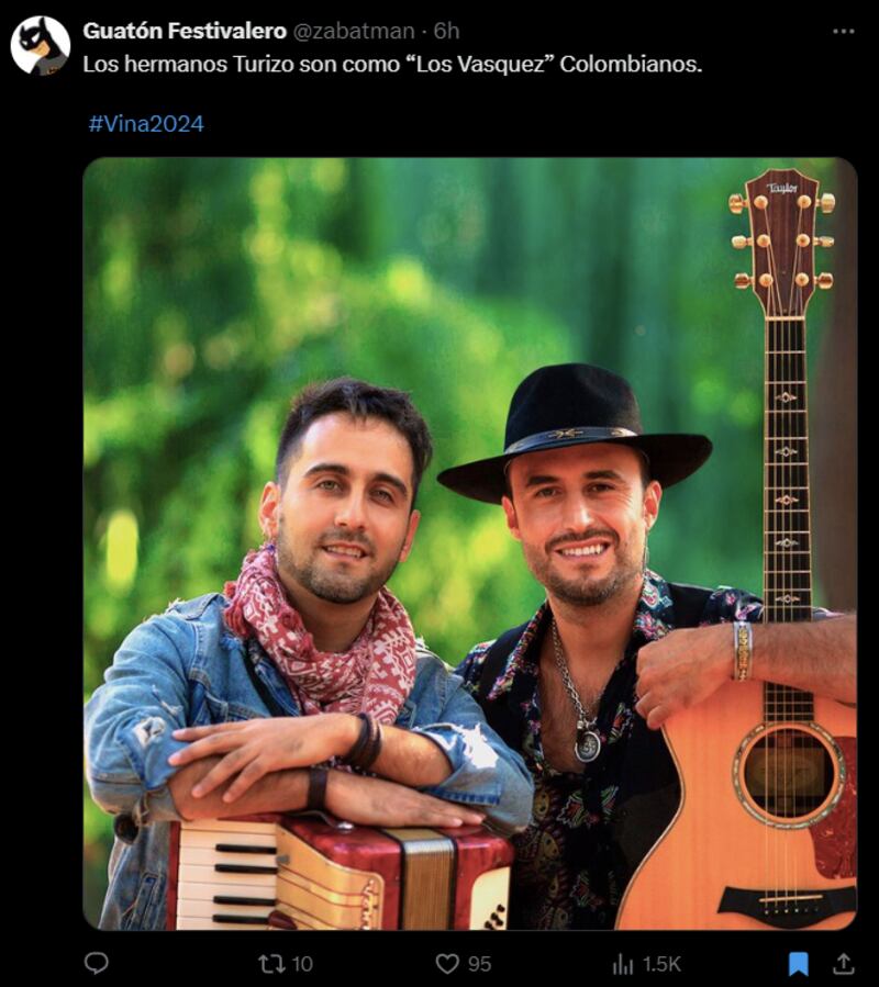 Reacción show de Manuel Turizo y Julián Turizo